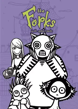 The Forks with Spiky Hands