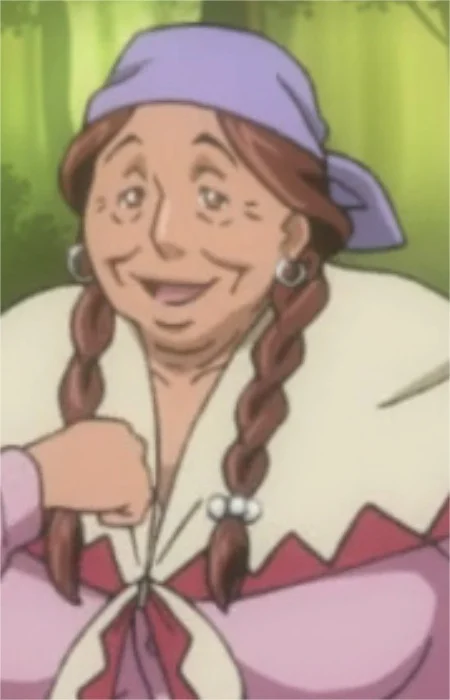 Braided-Hair Old Woman