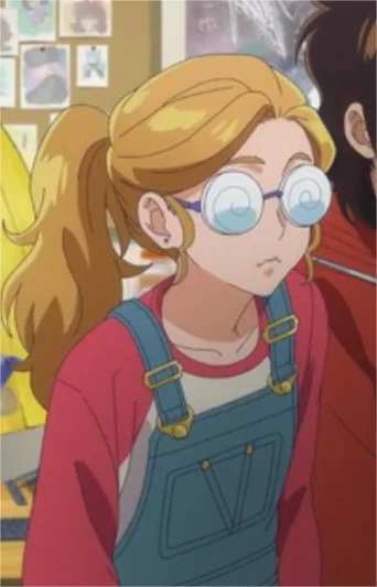 Spiral Glasses Girl