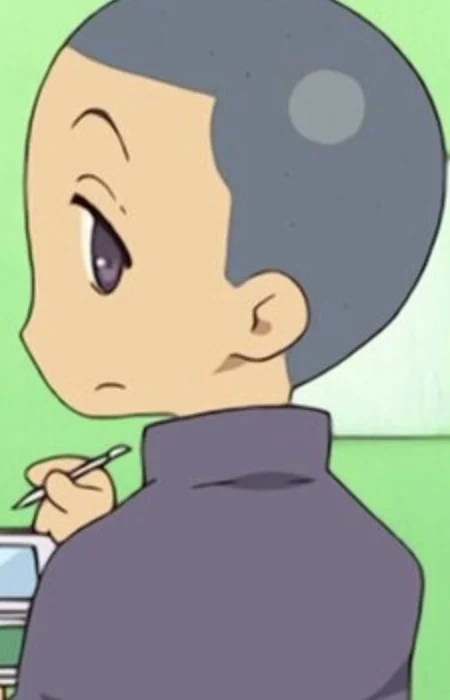Student with Buzz Cut